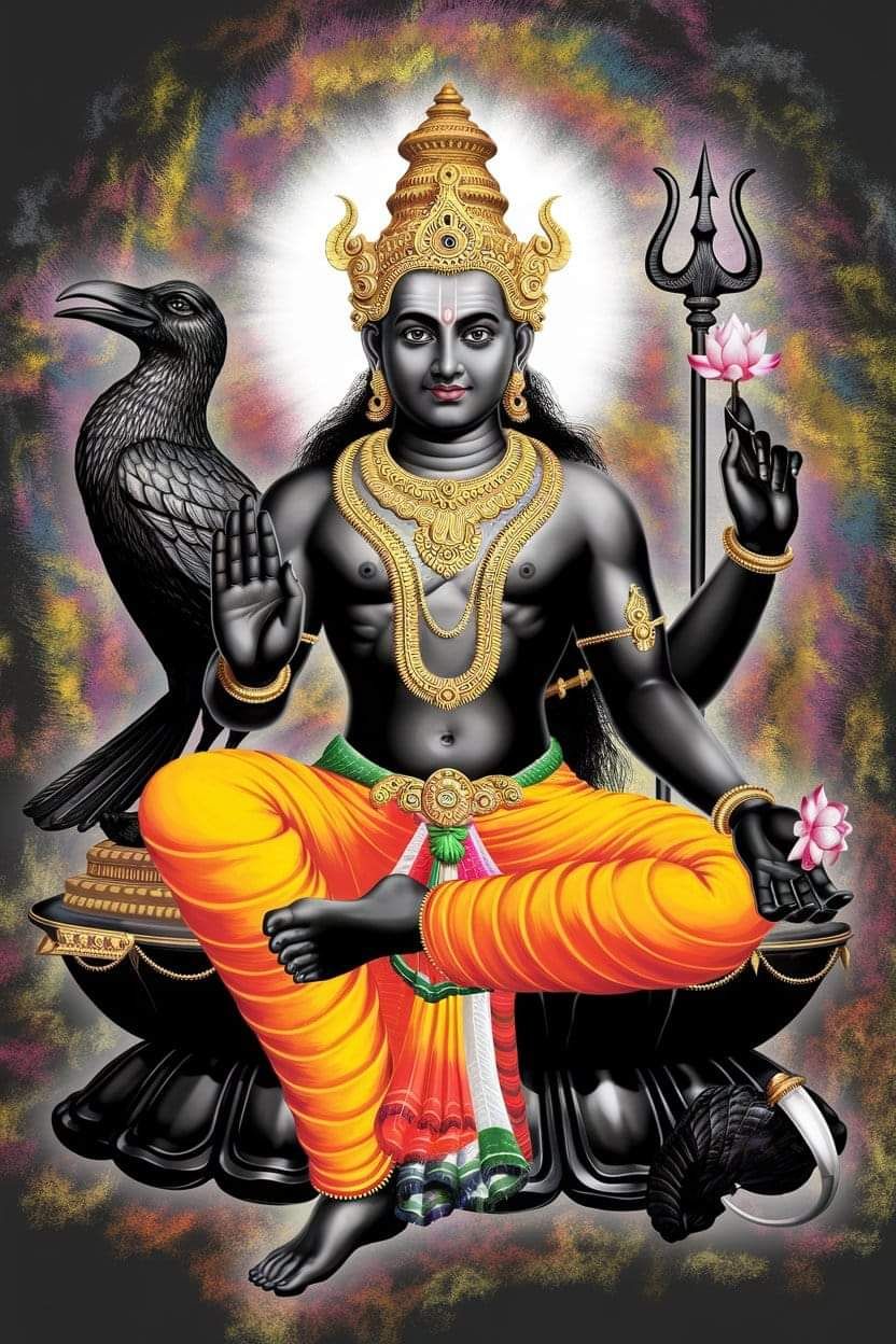 Saturn, the planet of discipline and time in Vedic tradition