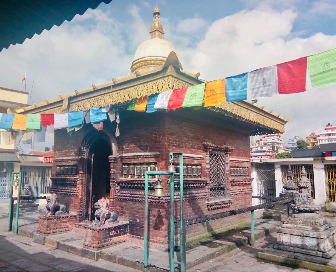 Ancient Vasudhara shrine in Basundhara